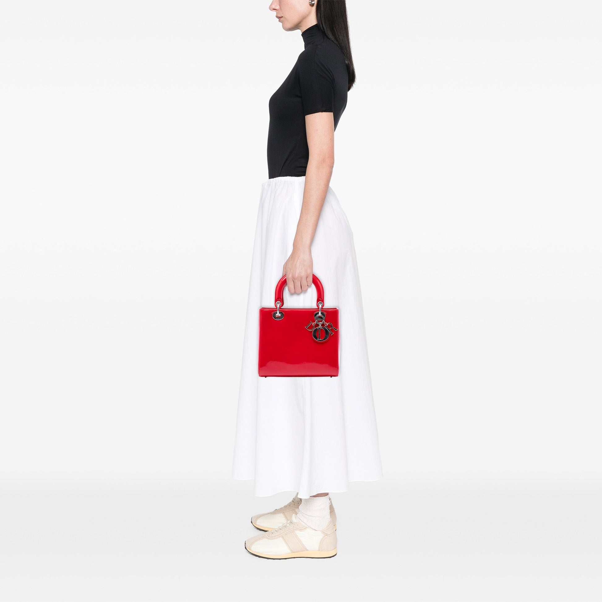 Dior Medium Patent Lady Dior