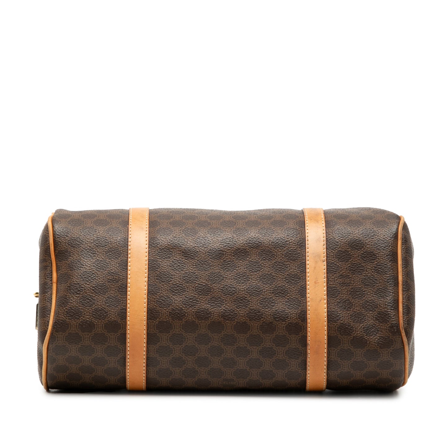 Celine Macadam Coated Canvas Handbag
