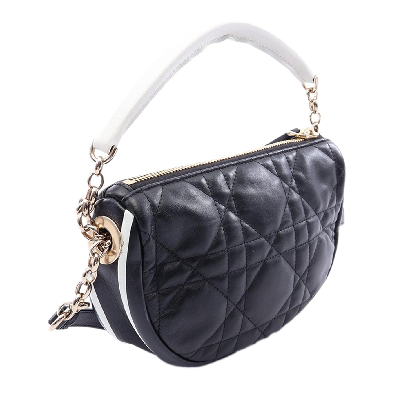 Dior Small Lambskin Cannage Dior Vibe Hobo