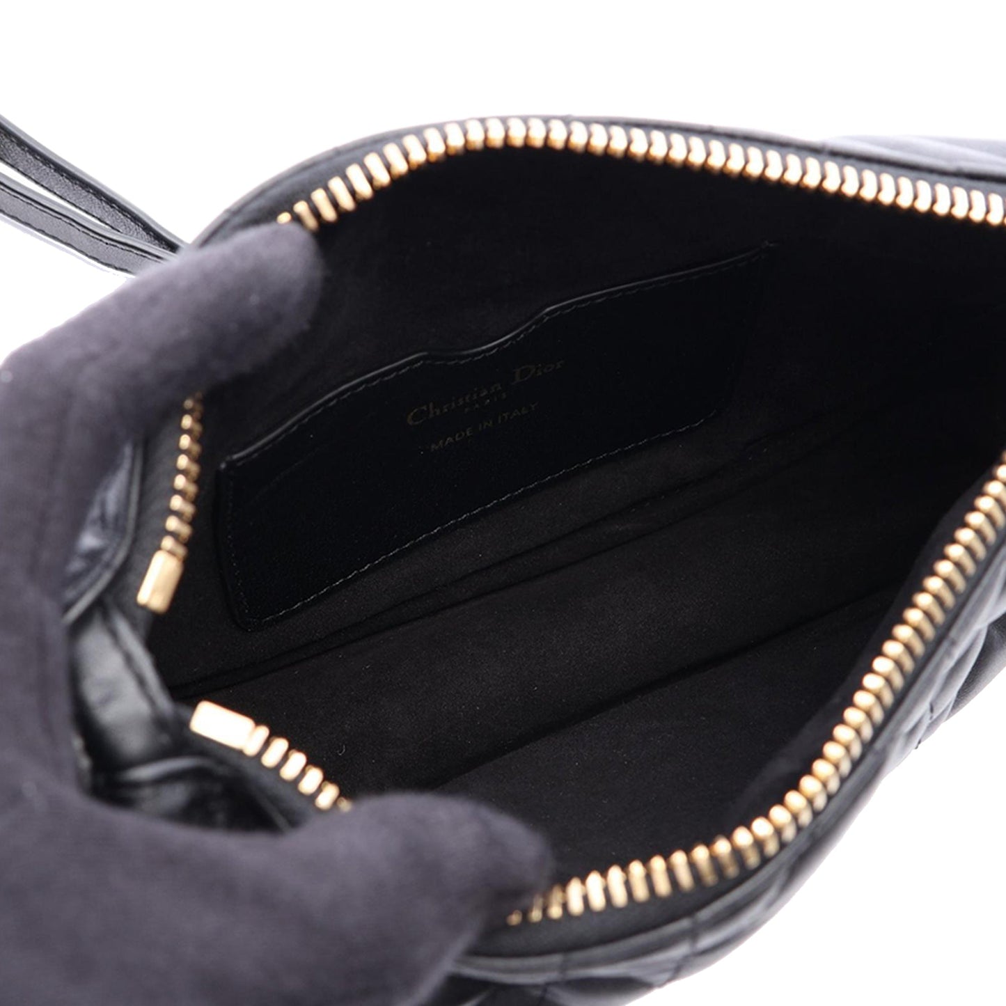 Dior Small Lambskin Cannage Dior Vibe Hobo