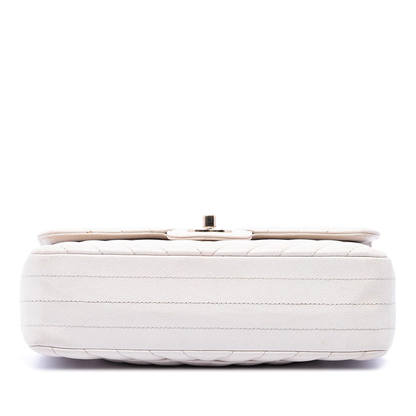 Chanel Small Classic Chevron Caviar Double Flap