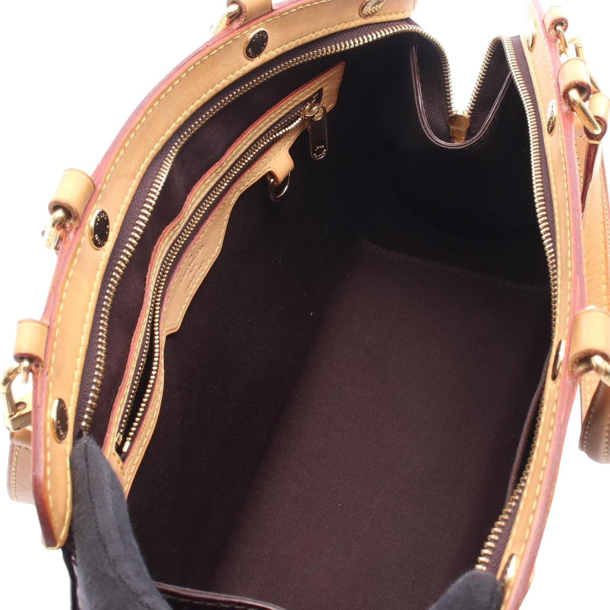 Louis Vuitton Monogram Vernis Brea MM — Red