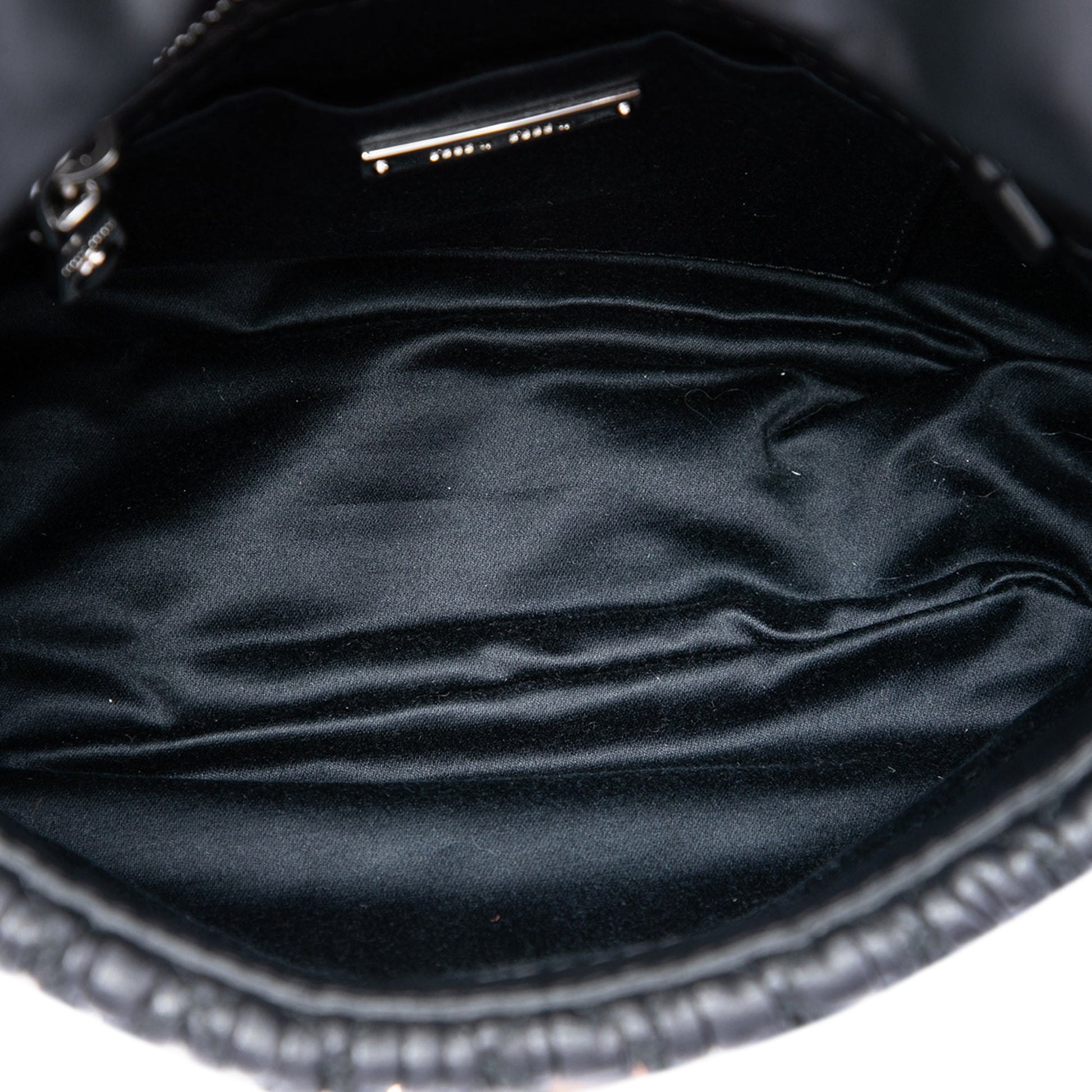 Miu Miu Matelasse Nappa Crystal Chain Crossbody