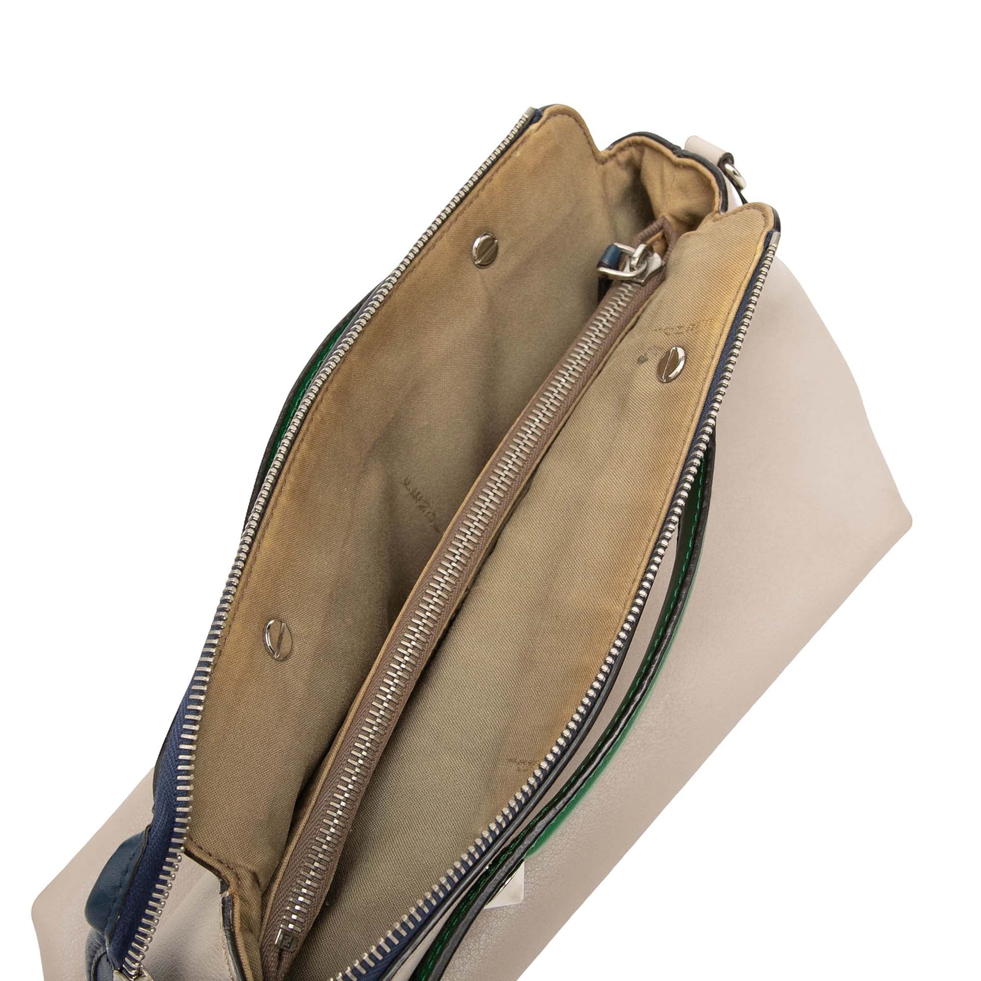 Fendi Medium Tricolor Leather By The Way Satchel