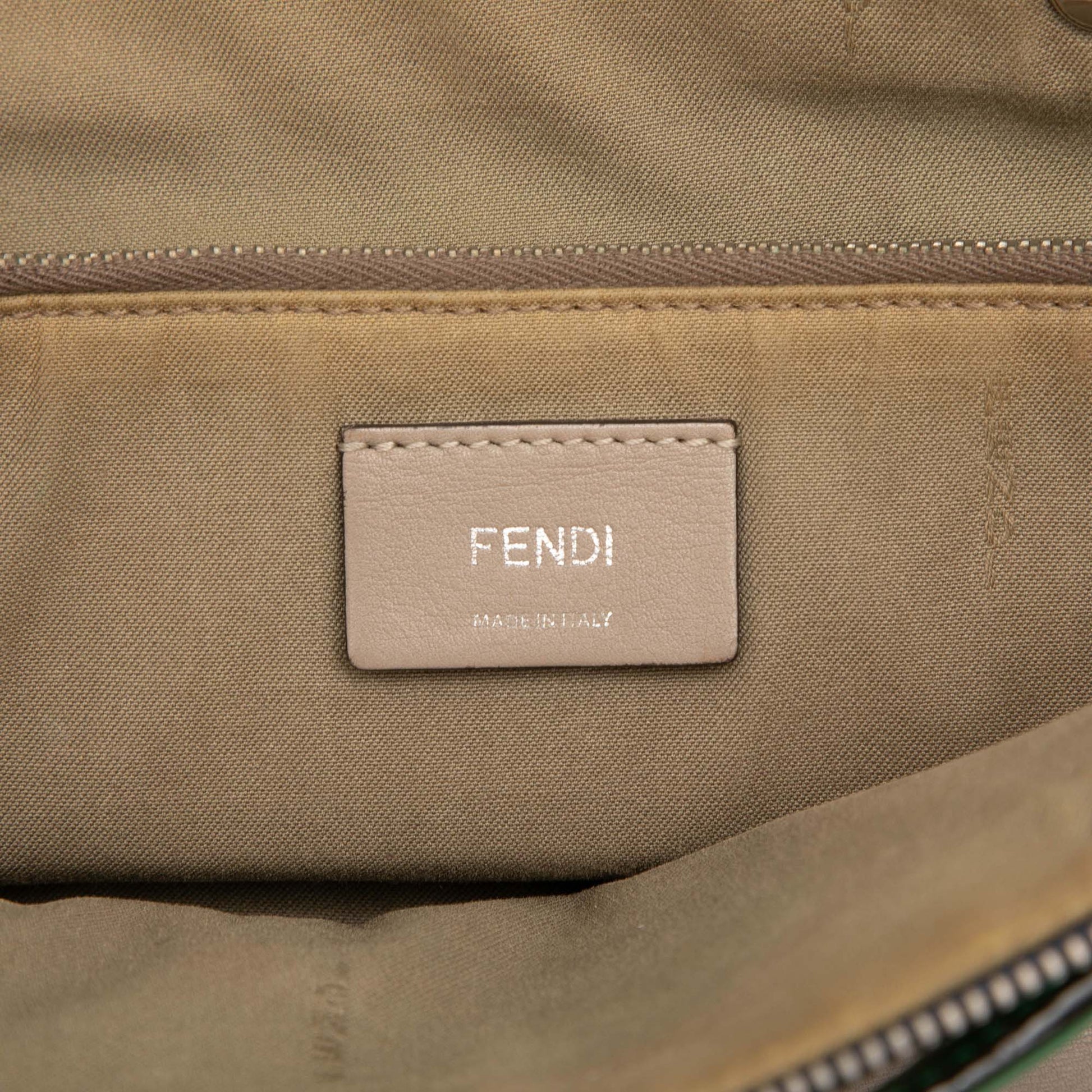 Fendi Medium Tricolor Leather By The Way Satchel
