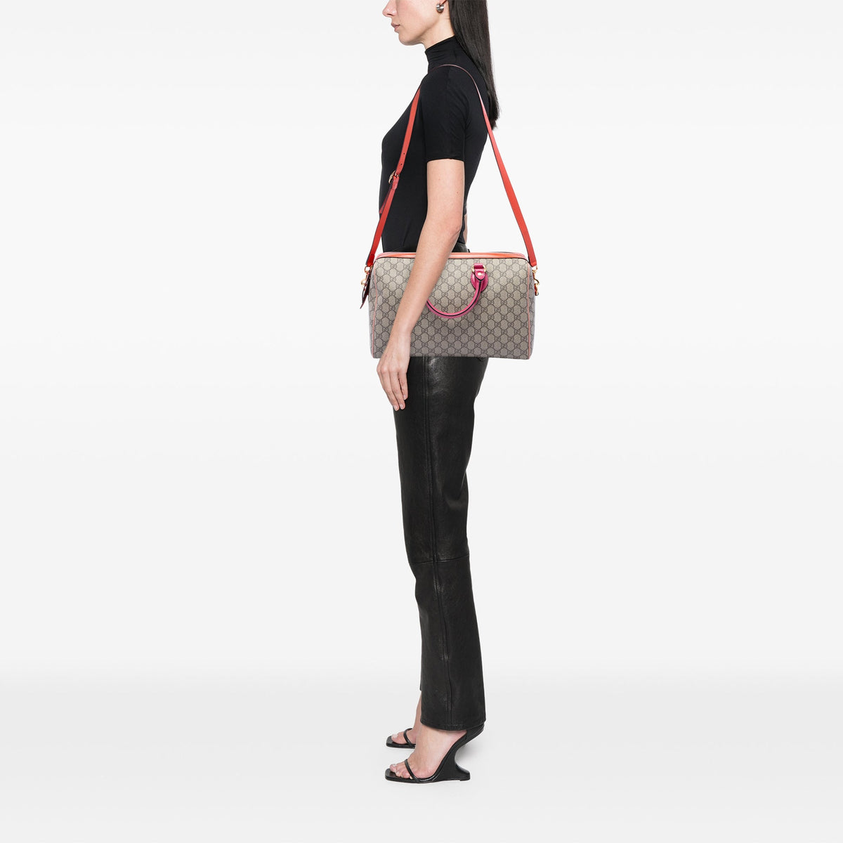 Gucci Medium GG Supreme Satchel