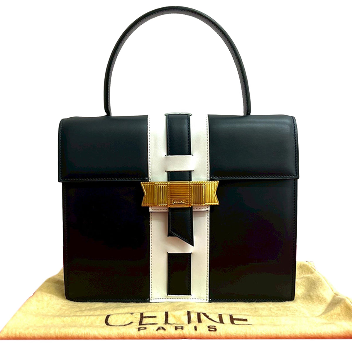 Celine Leather Handbag