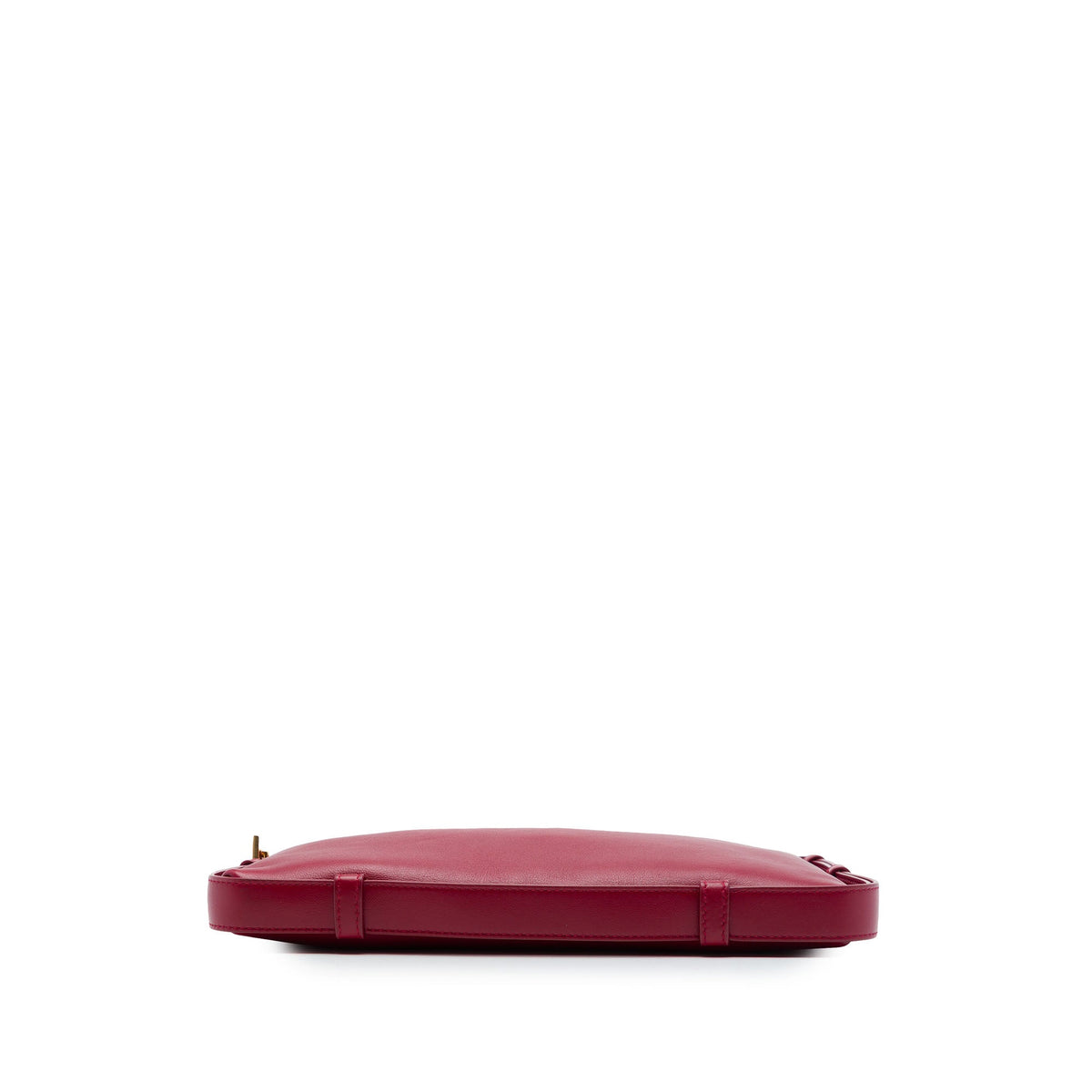 Bottega Veneta Calfskin Cradle Handbag — Red
