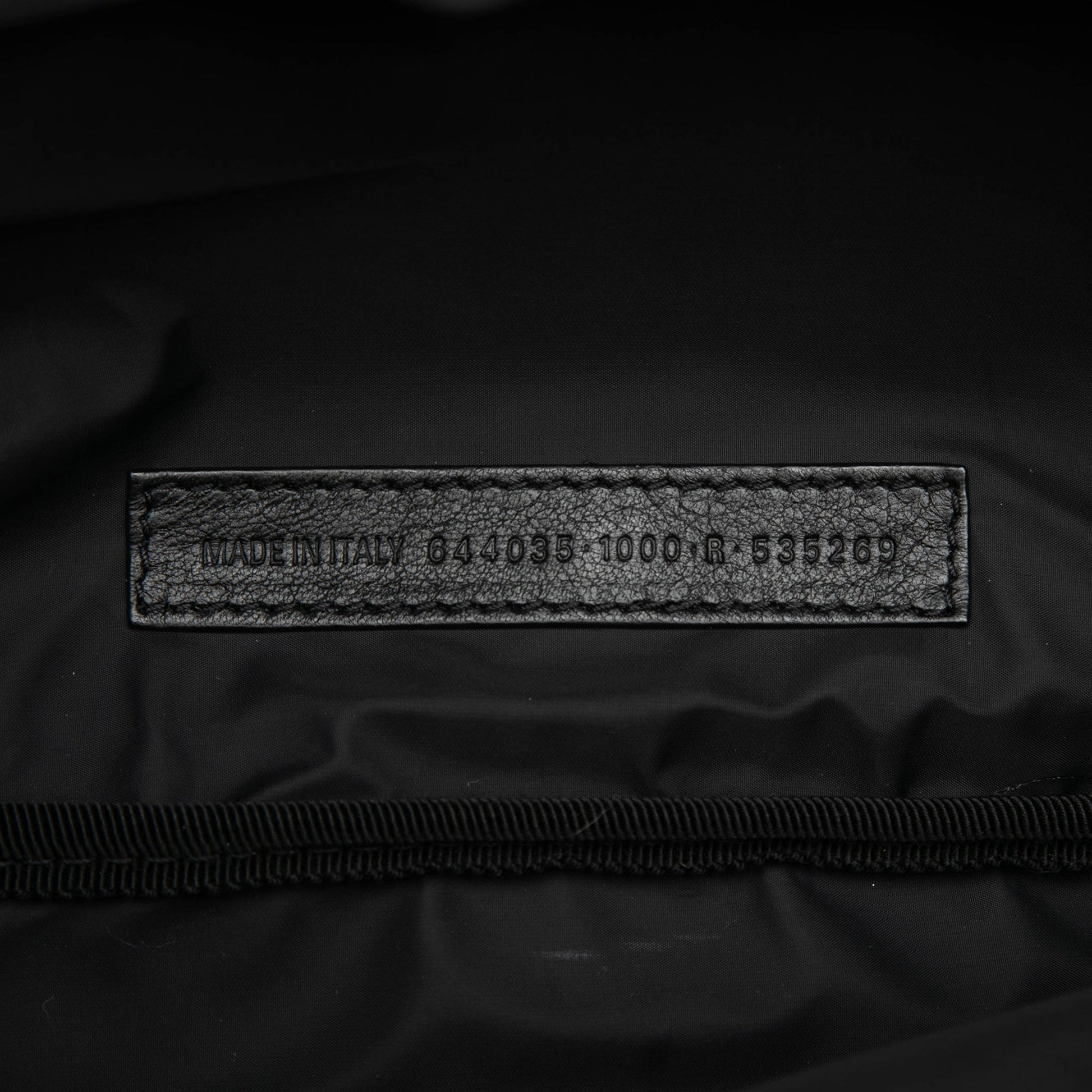 Balenciaga Large Nylon Army Belt Bag
