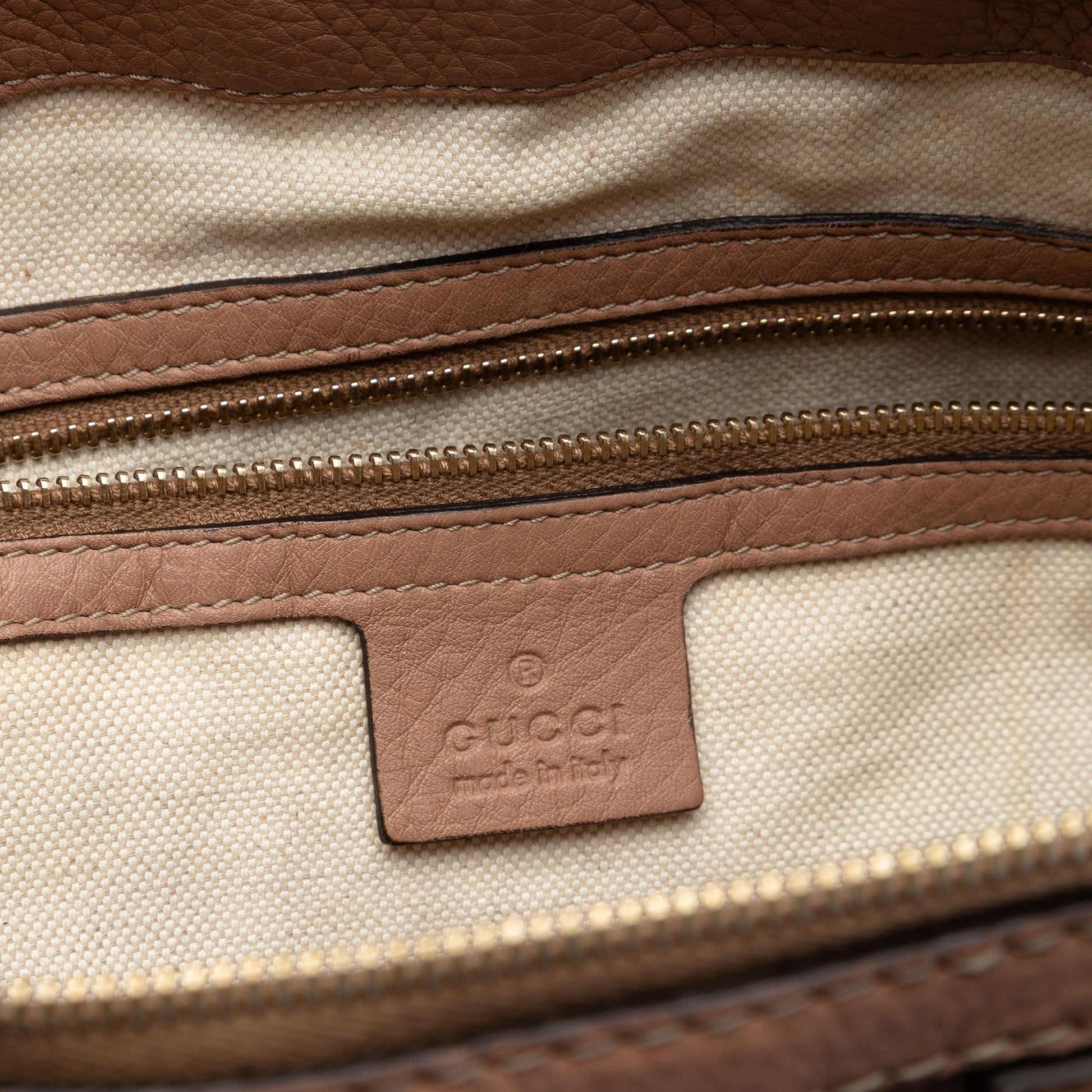 Gucci Calfskin Bella Convertible Tote