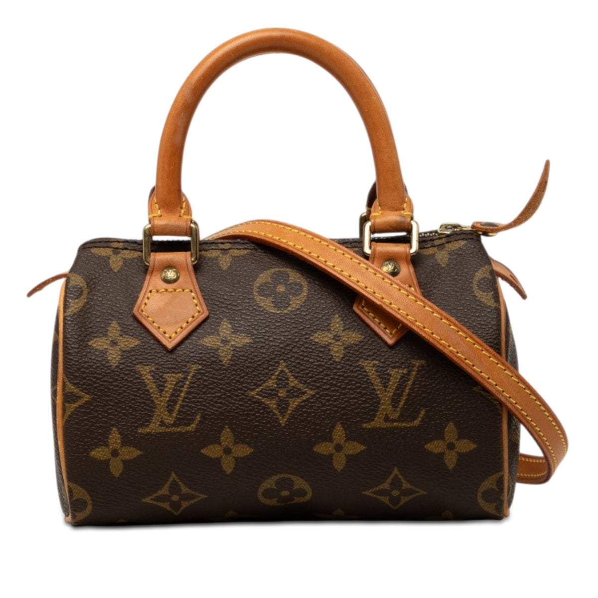 Louis Vuitton Monogram Nano Speedy Bandouliere