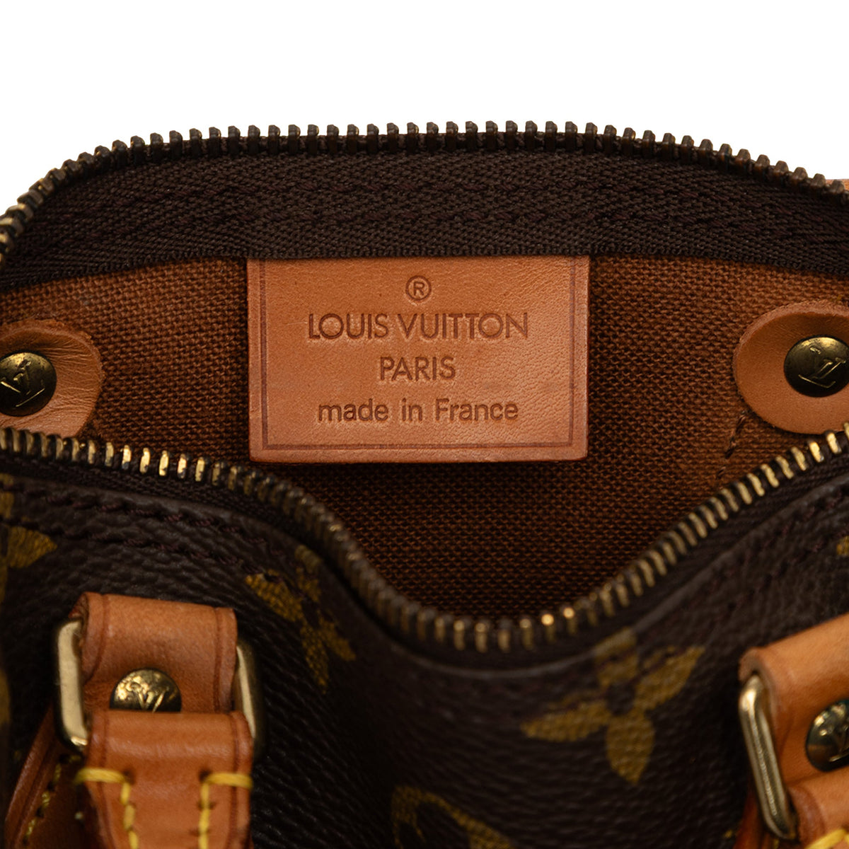 Louis Vuitton Monogram Nano Speedy Bandouliere