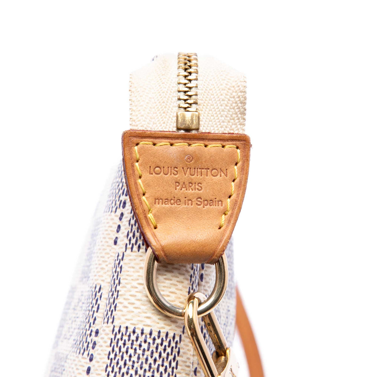 Louis Vuitton Damier Azur Pochette Accessoires — White