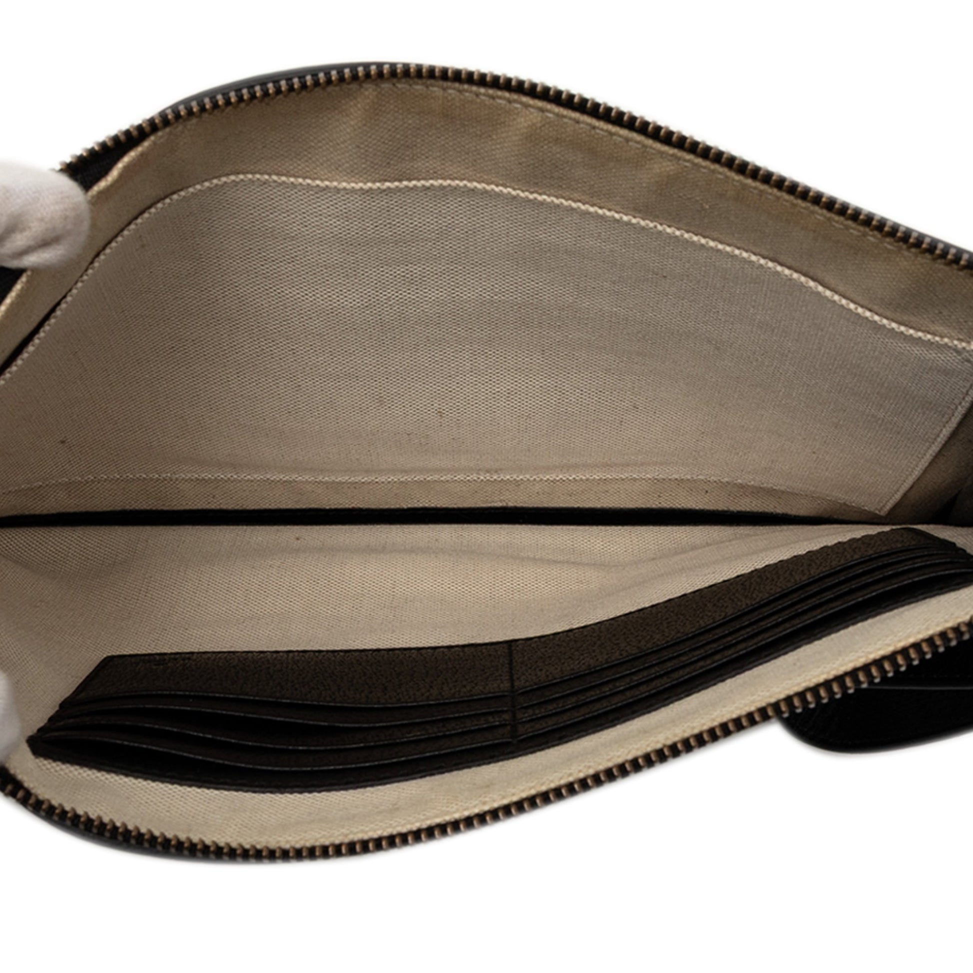 Leather Bee Star Clutch