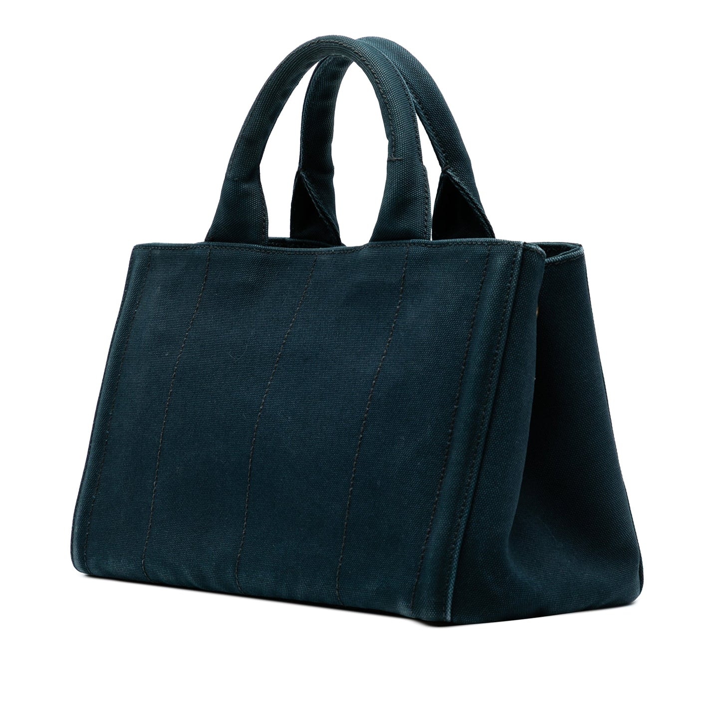 Prada Small Canvas Canapa Bijoux Satchel