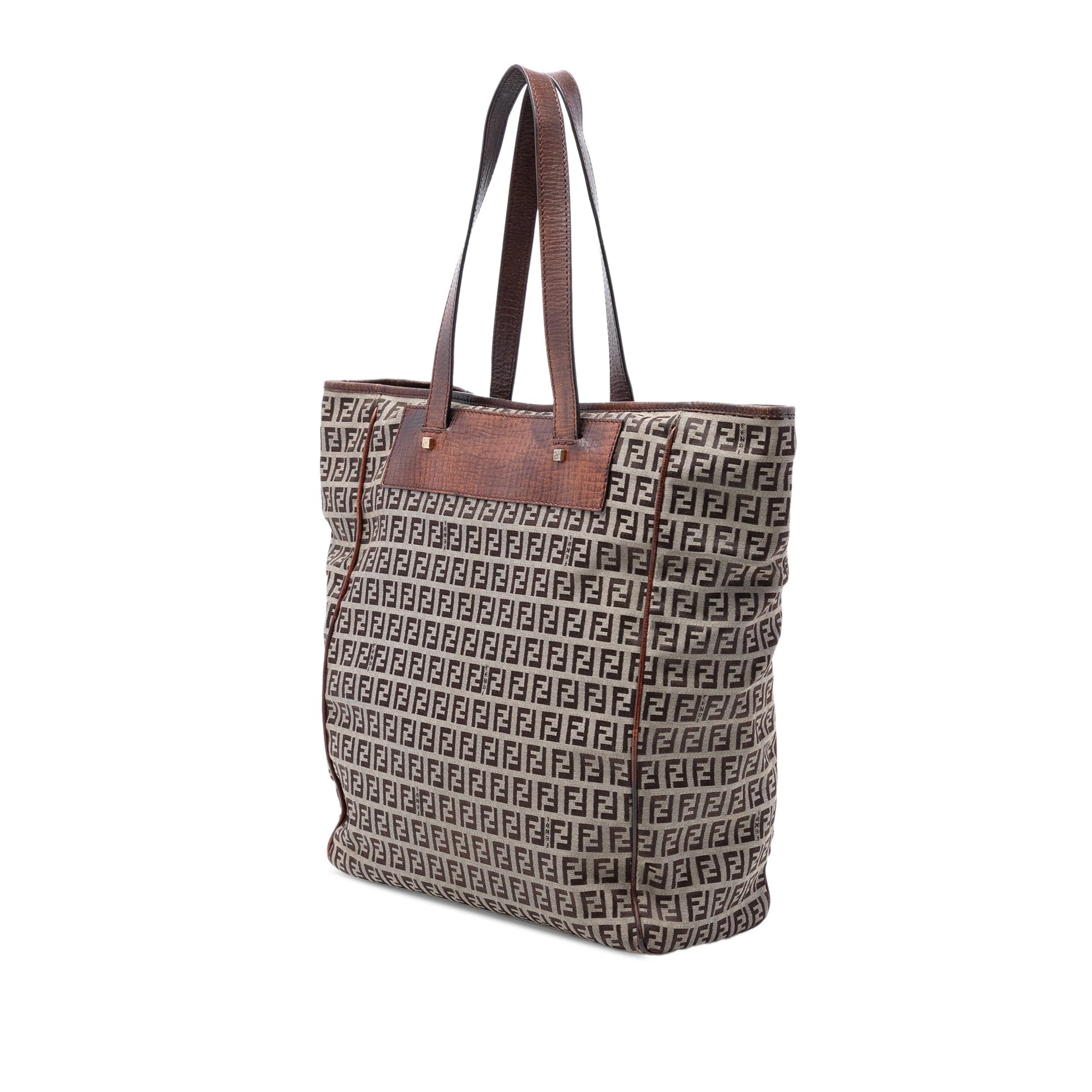 Fendi Zucchino Canvas Tote