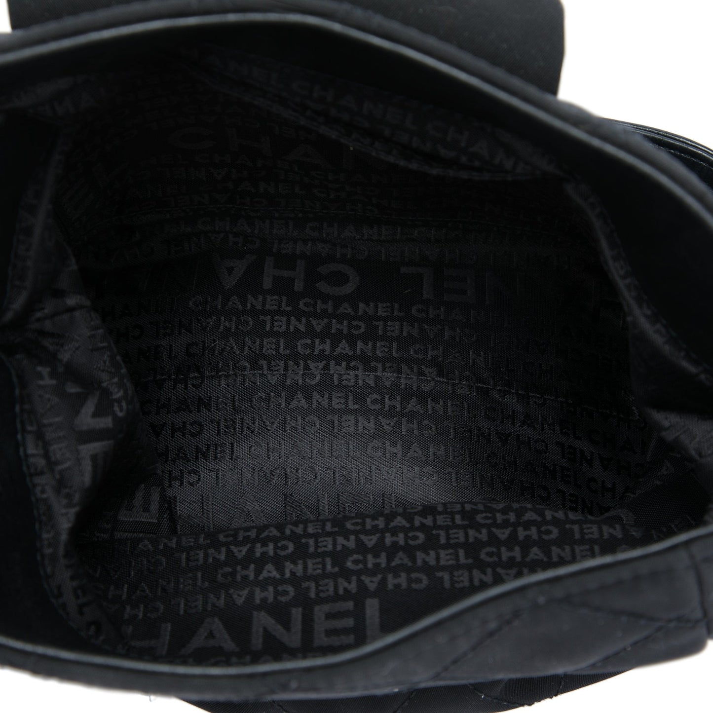 Chanel Quilted Nylon Giant Mademoiselle Turnlock Shoulder Bag