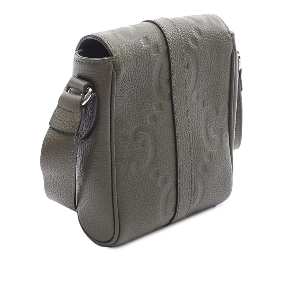 Gucci Small Jumbo GG Calfskin Messenger Bag