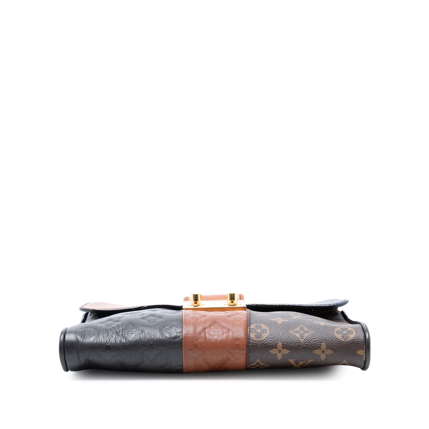 Louis Vuitton Limited Edition Monogram Blocks Pochette Plate Shoulder Bag