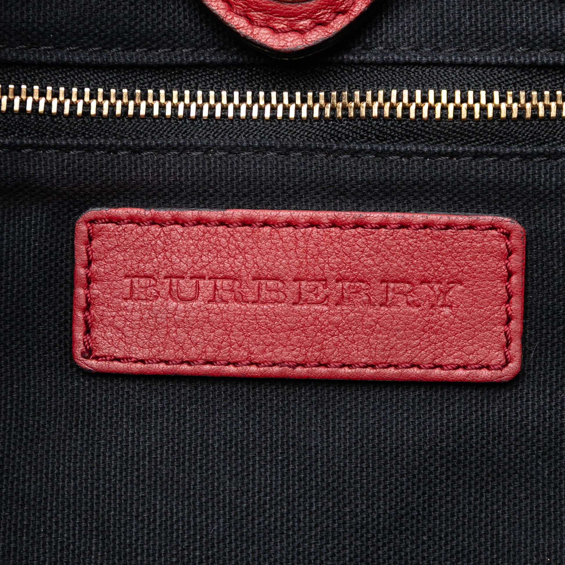 Burberry House Check Canvas and Calfskin Little Crush Crossbody