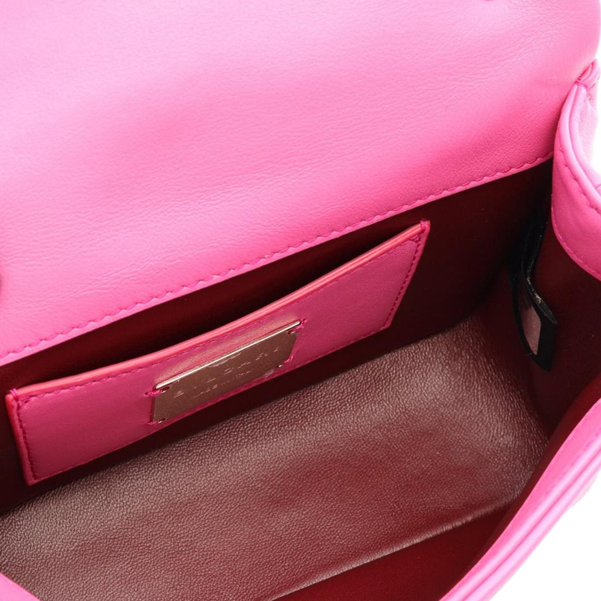 Bvlgari Mini Leather Serpenti Cabochon Satchel — Pink