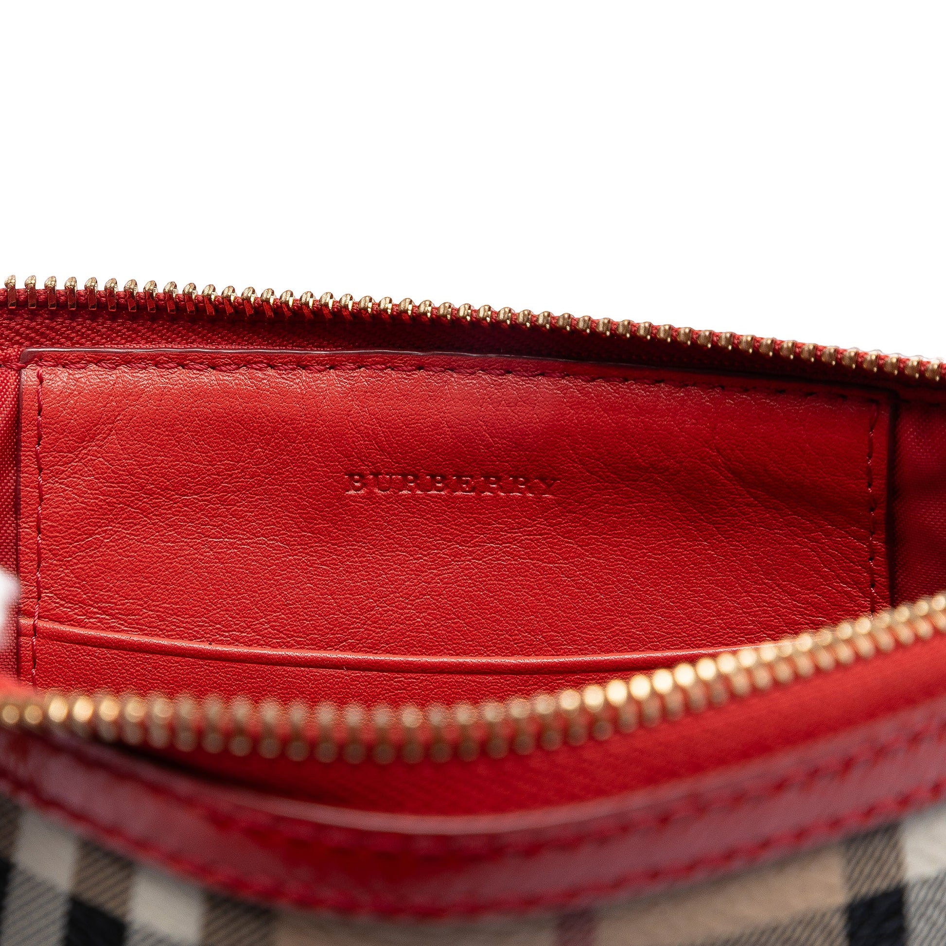 Burberry Haymarket Check Coated Canvas Peyton Crossbody