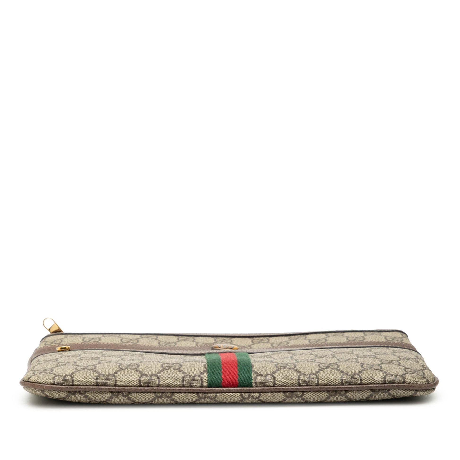 Gucci GG Supreme Web Ophidia Clutch