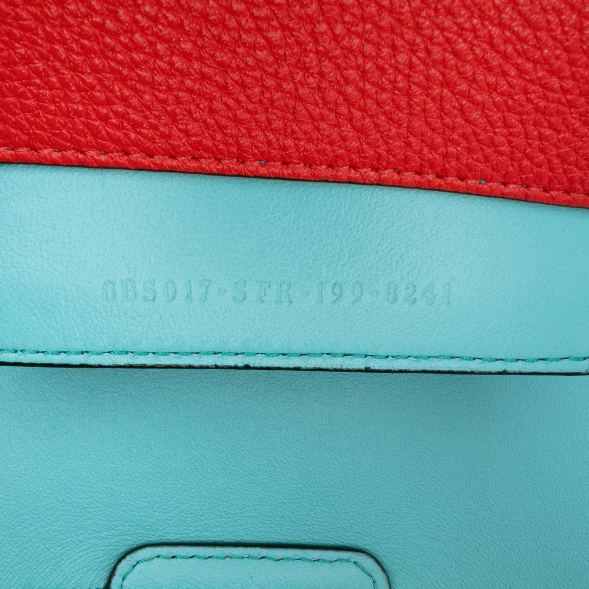 Fendi Mini Leather Baguette Satchel