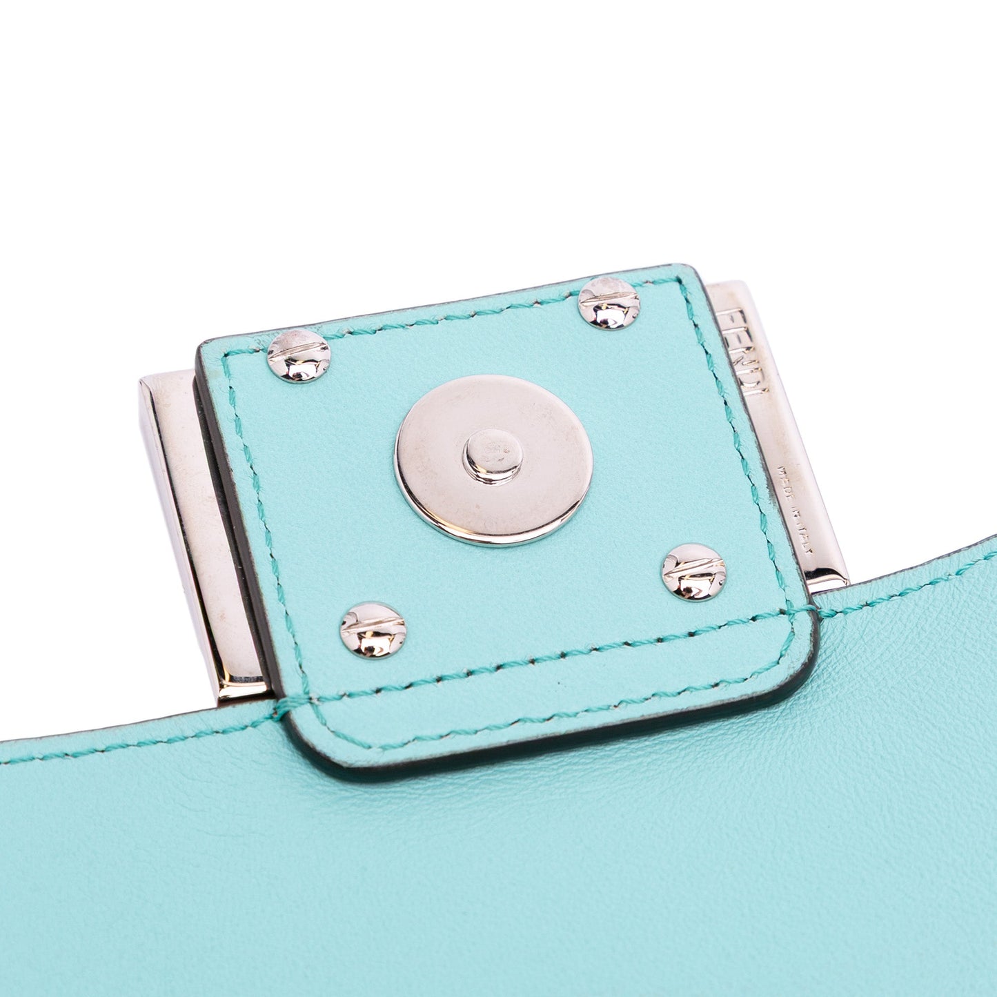 Fendi Mini Leather Baguette Satchel