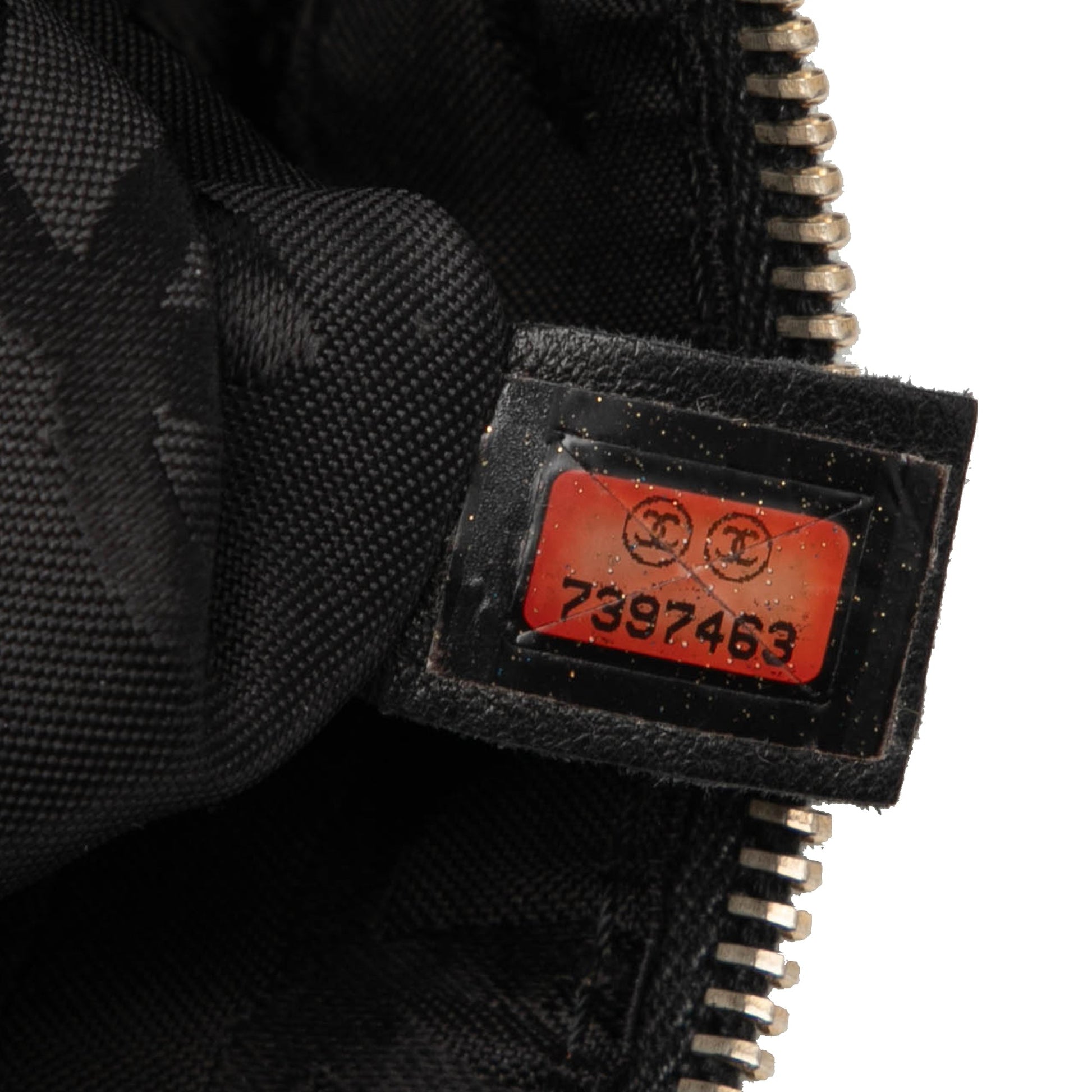 Chanel CC Caviar Wooden Chain Shoulder Bag