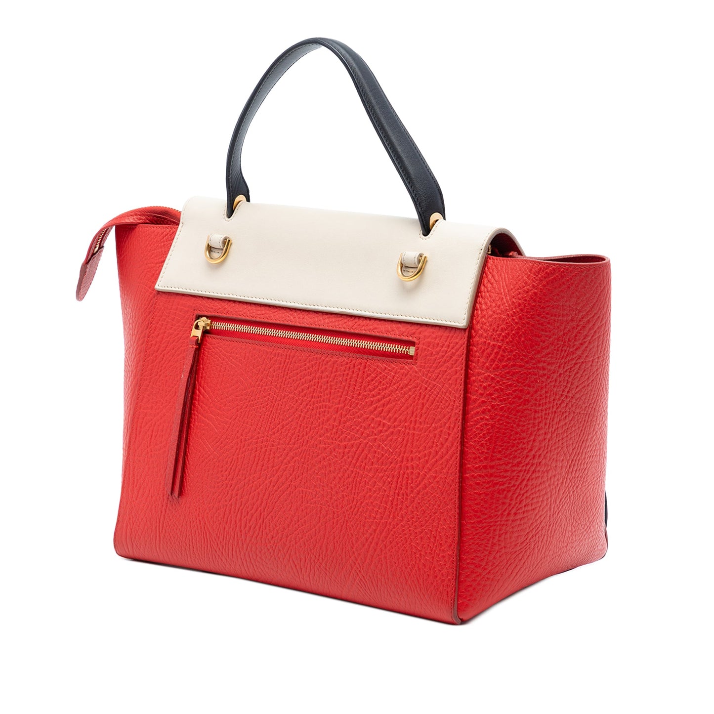 Celine Mini Tricolor Grained Calfskin Belt Bag