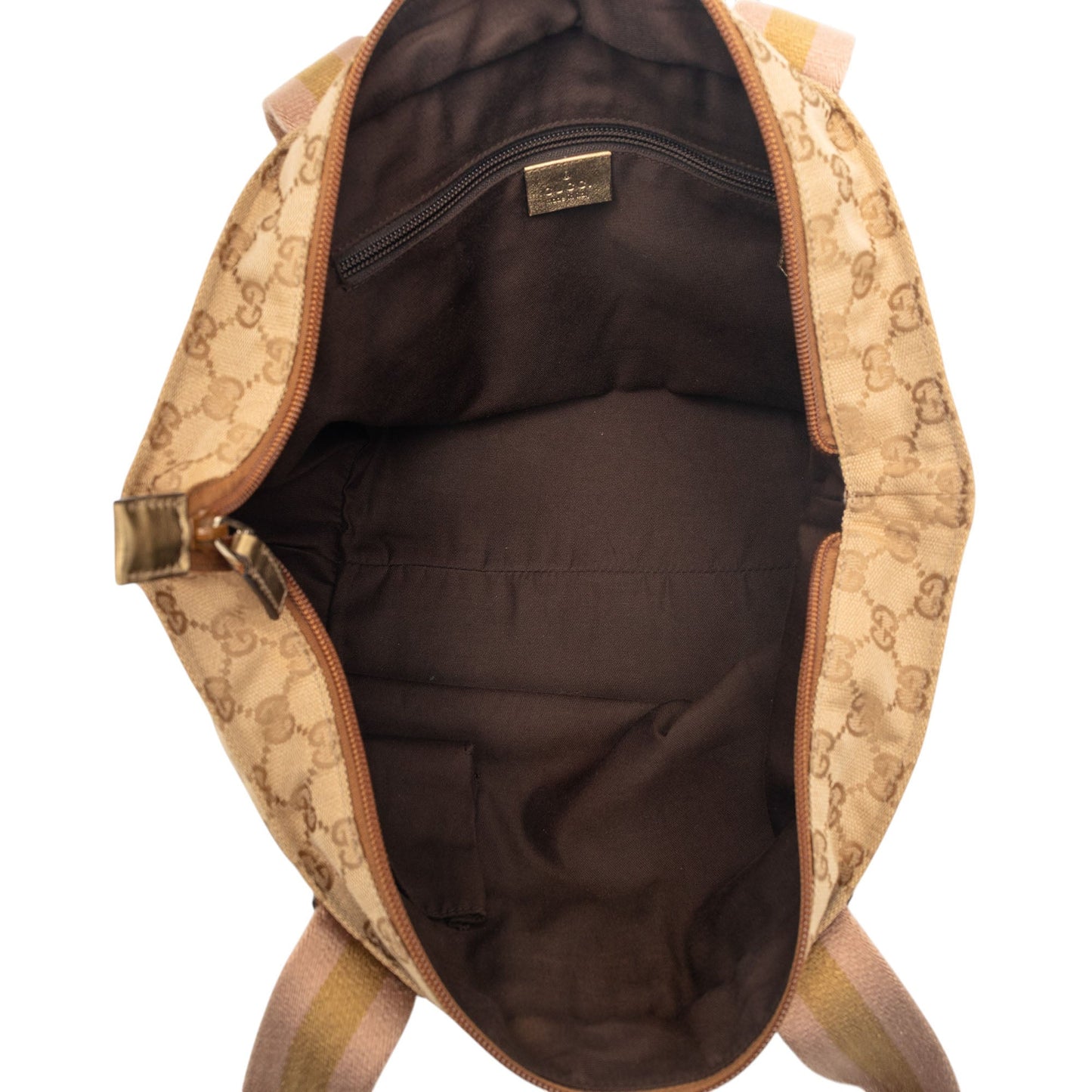 Gucci GG Canvas Web Tote