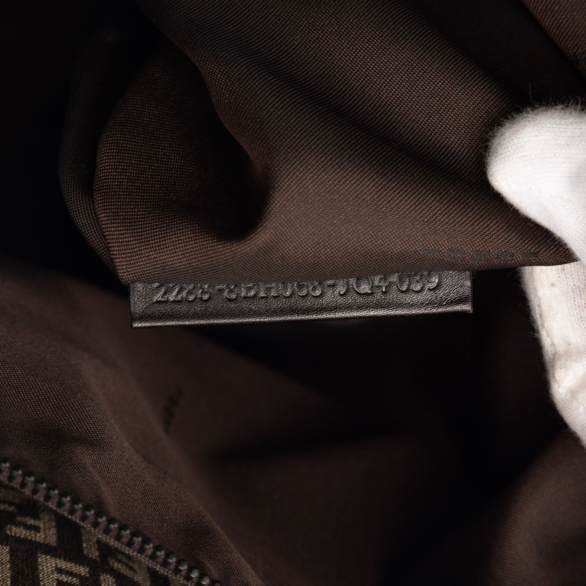 Fendi Zucchino Canvas Tote