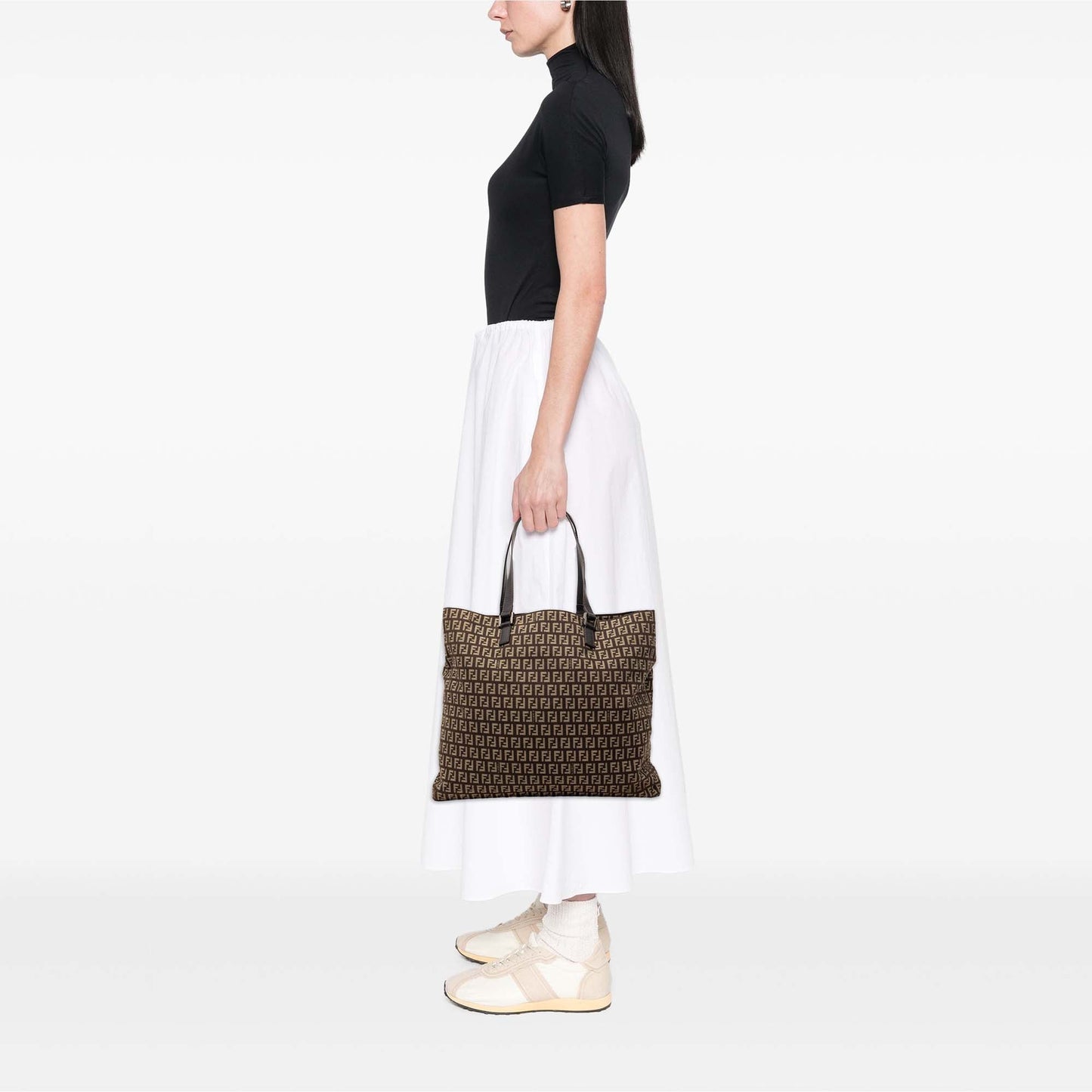 Fendi Zucchino Canvas Tote