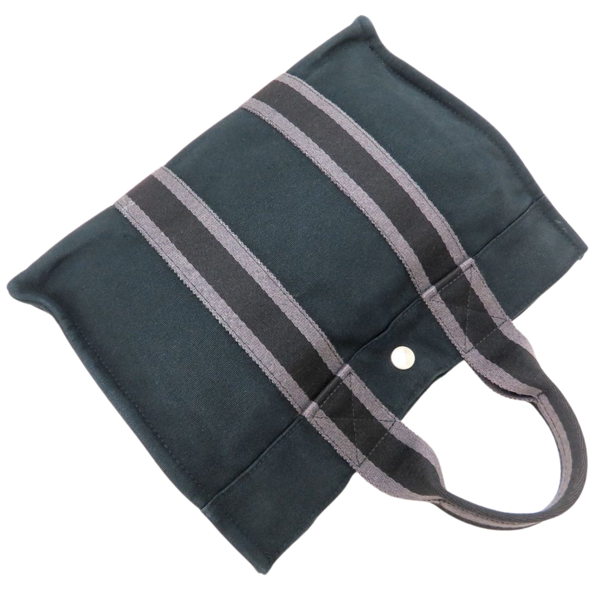 Hermès Canvas Fourre Tout PM