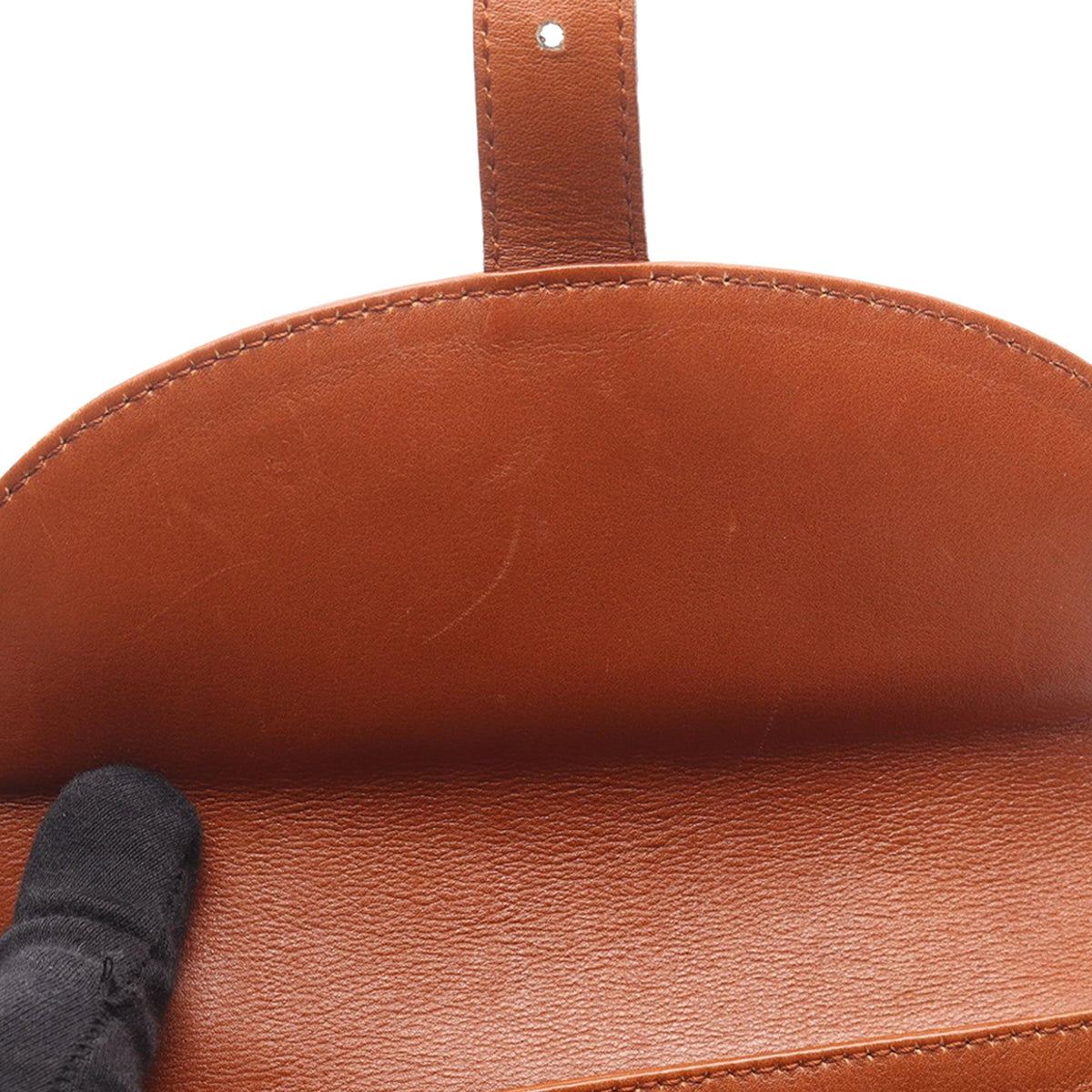 Gucci Large Calfskin Bamboo Drawstring Backpack — Brown