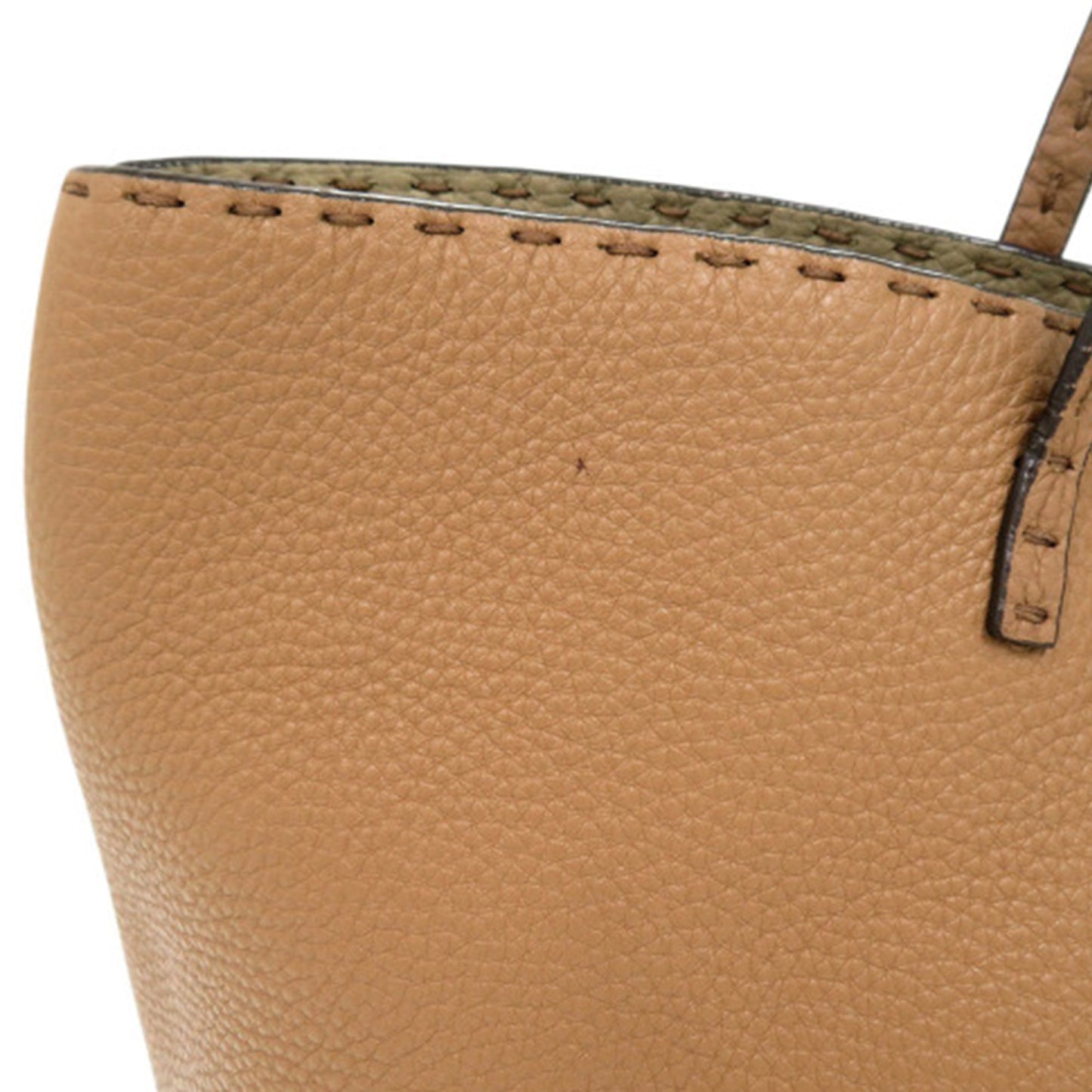 Fendi Medium Leather Selleria Carla Tote
