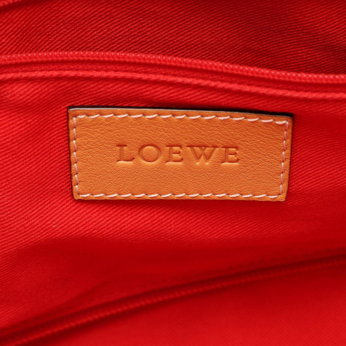LOEWE Leather Anagram Shopper Tote
