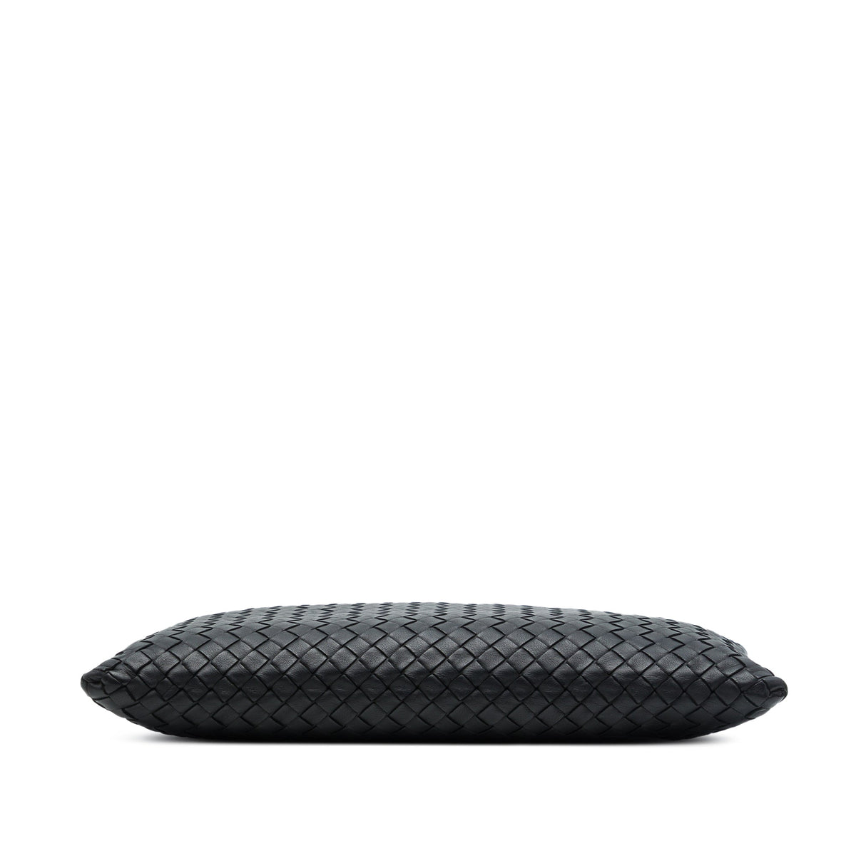 Bottega Veneta Nappa Intrecciato Clutch — Black