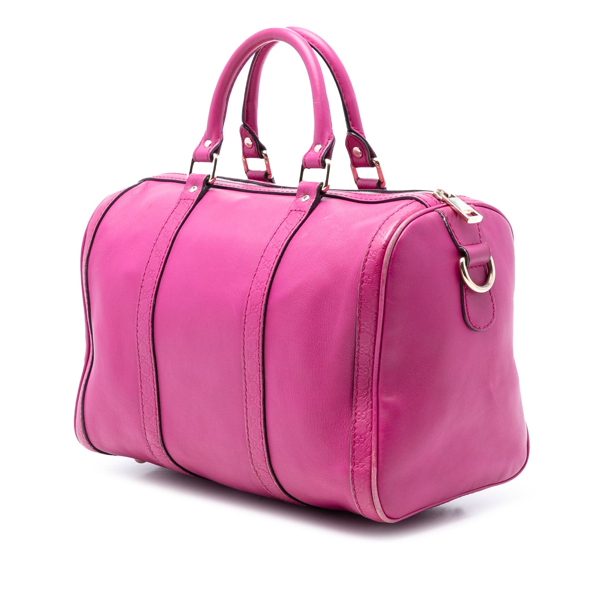 Gucci Medium Microguccissima Trimmed Joy Boston Bag