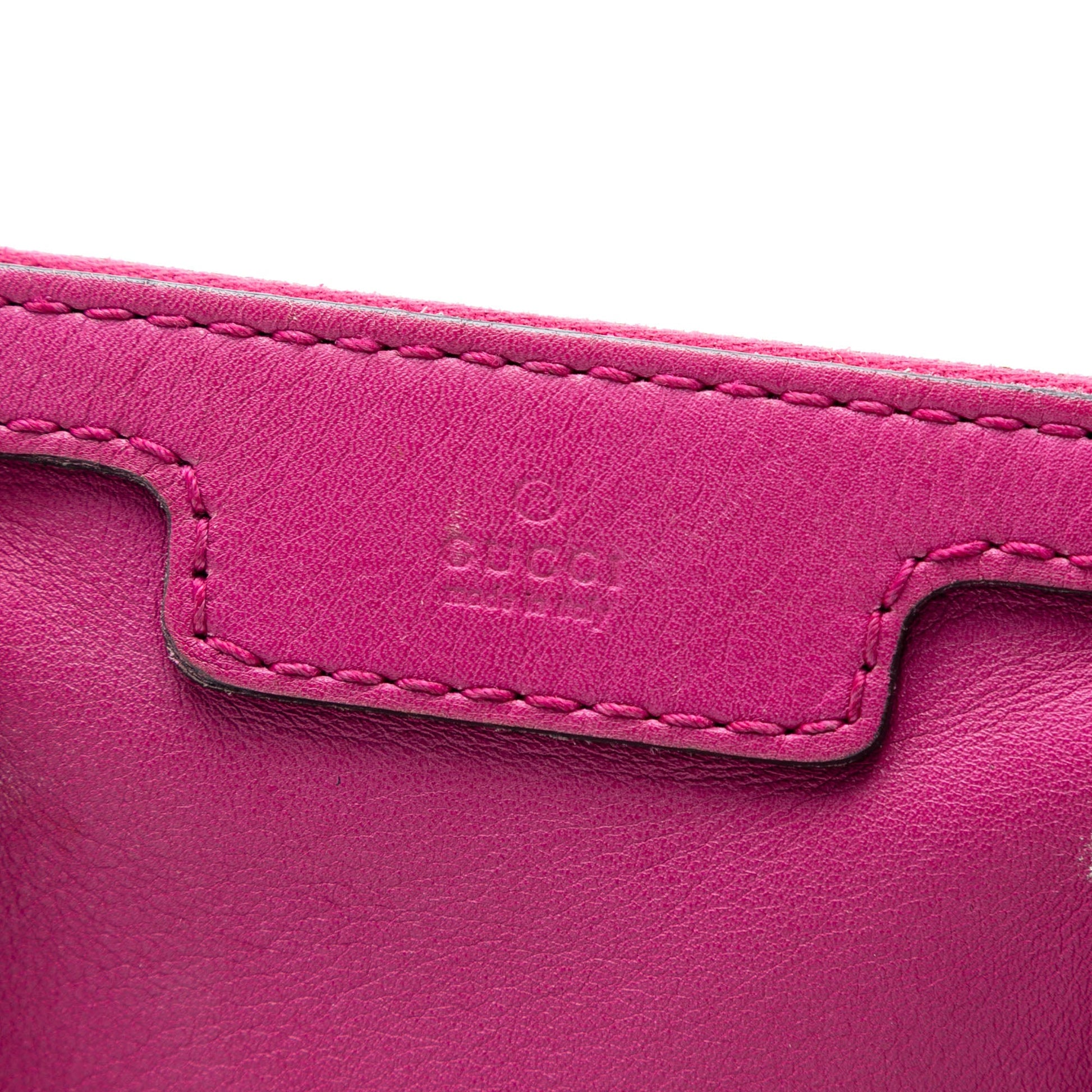 Gucci Medium Microguccissima Trimmed Joy Boston Bag