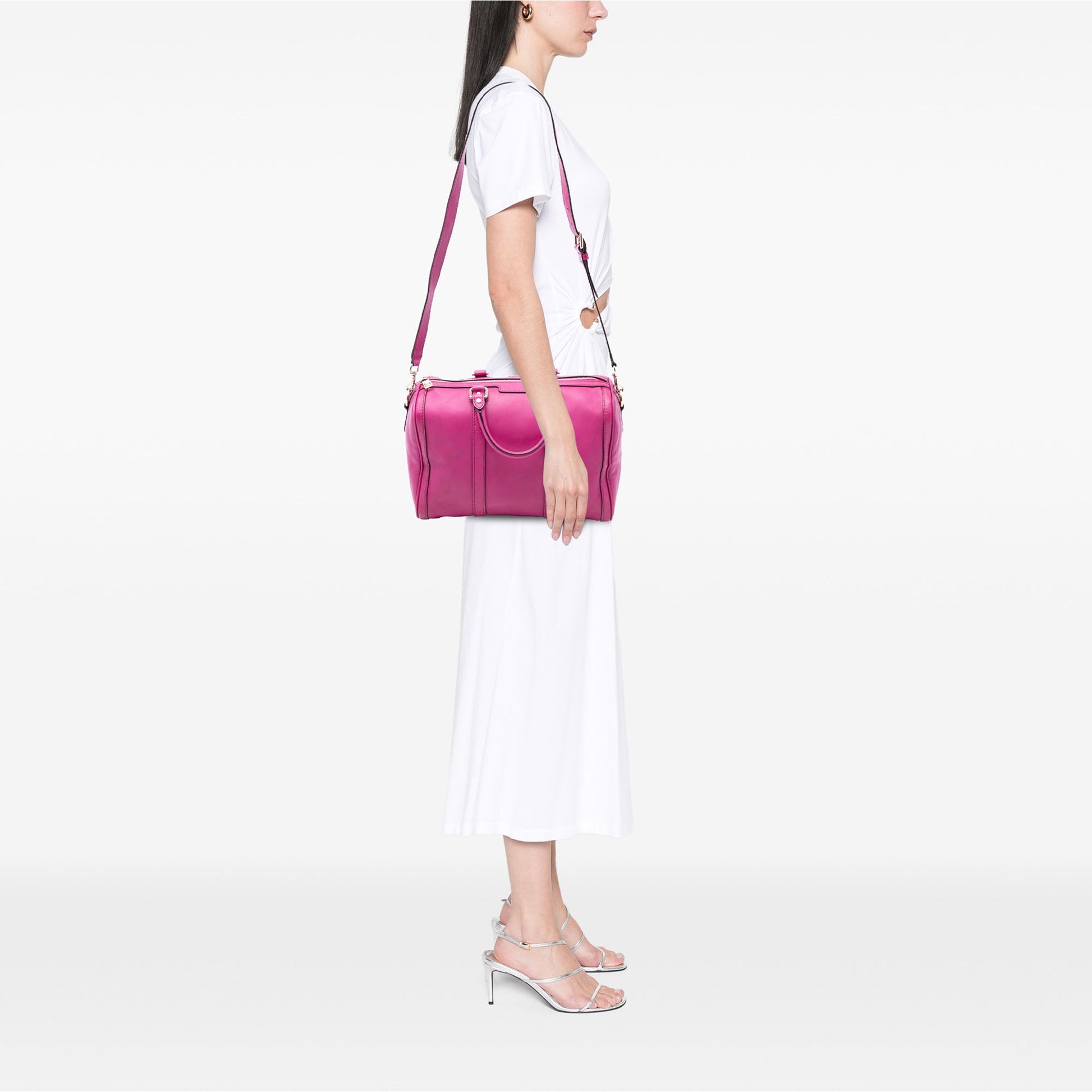 Gucci Medium Microguccissima Trimmed Joy Boston Bag