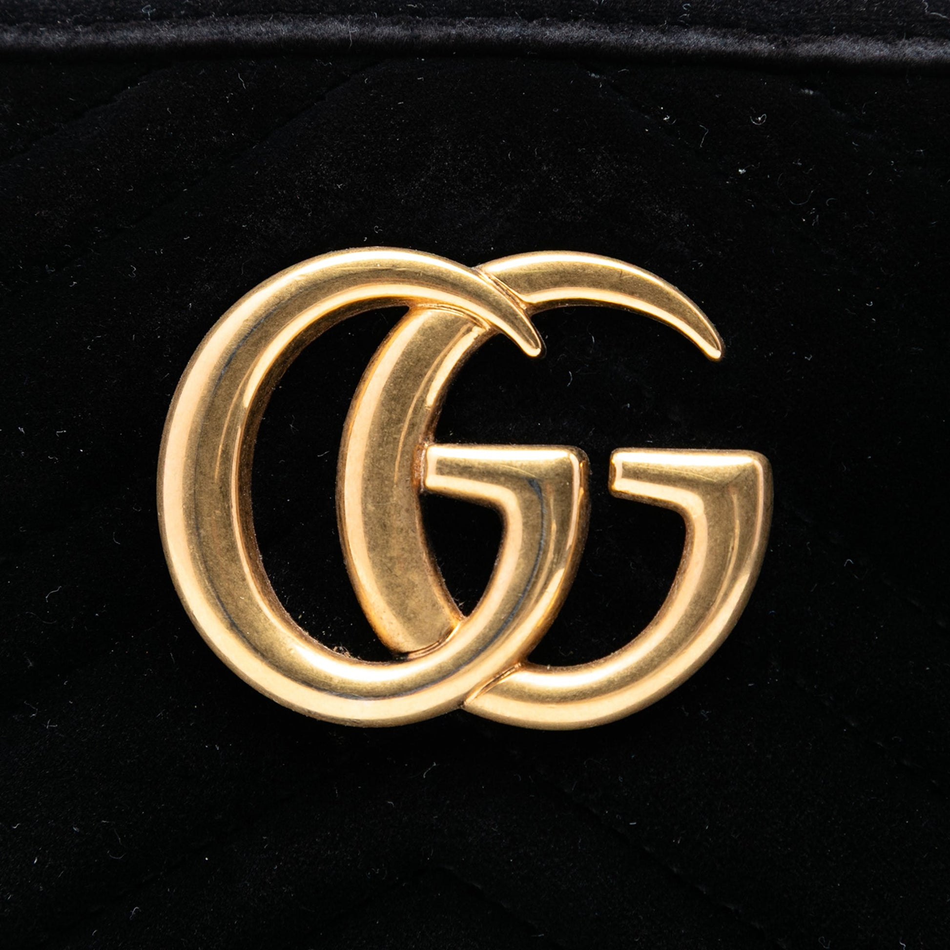 Gucci Small GG Marmont Matelasse Velvet Crossbody
