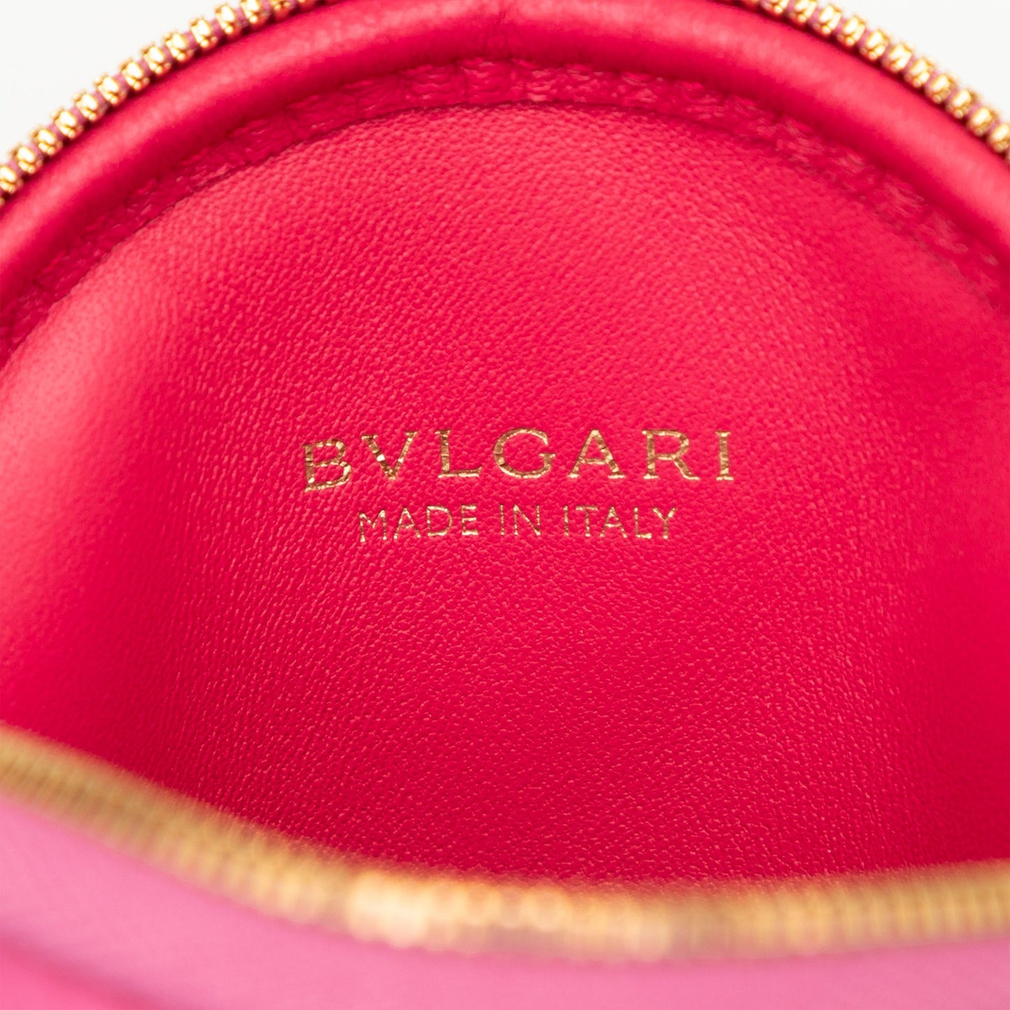 Bvlgari Leather Serpenti Cabochon Round Crossbody