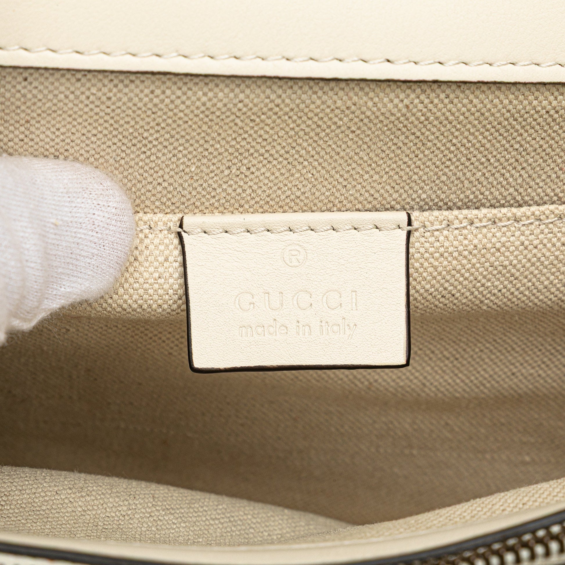 Gucci Medium Leather Bamboo Dionysus Web Satchel