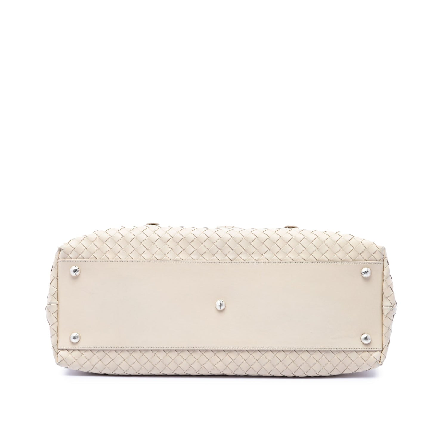 Bottega Veneta Embroidered Nappa Intrecciato Tote