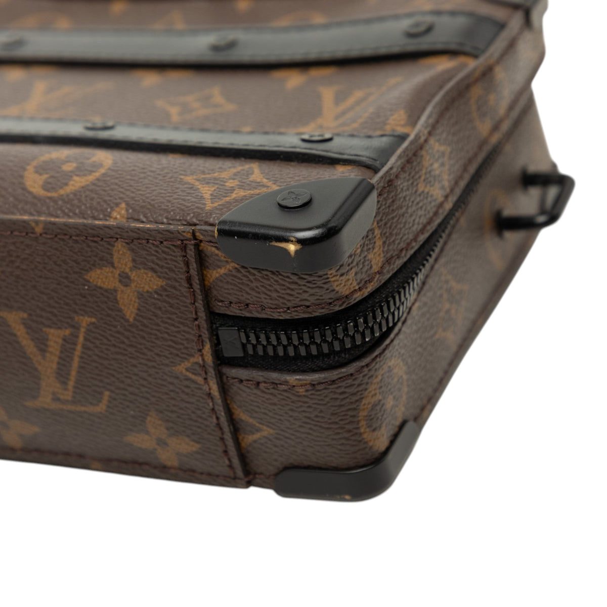 Louis Vuitton Monogram Macassar Handle Soft Trunk
