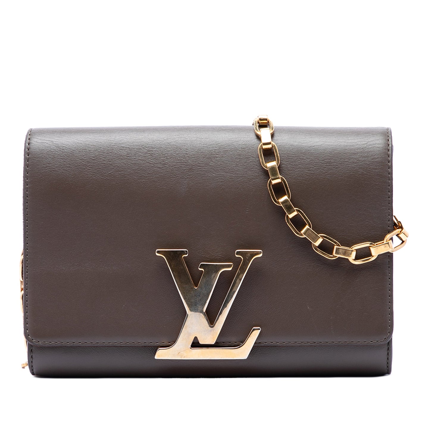 Louis Vuitton Leather Louise Chain MM