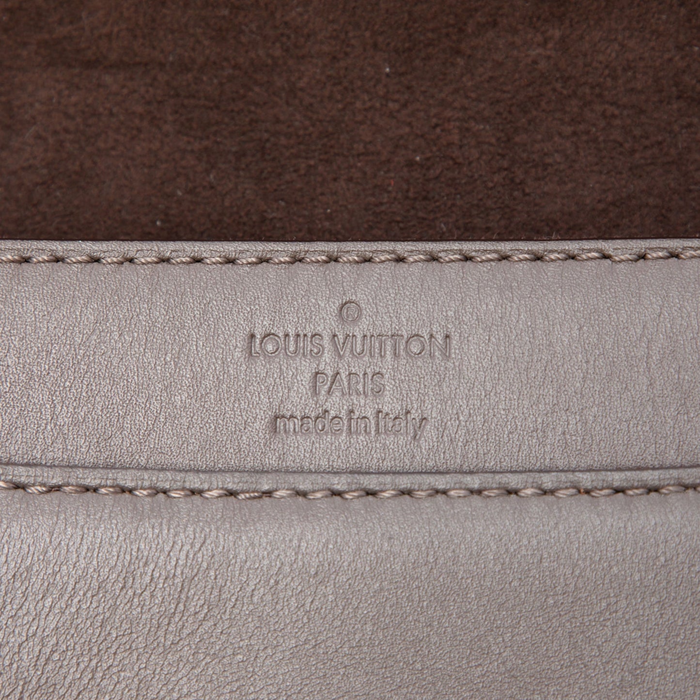 Louis Vuitton Leather Louise Chain MM