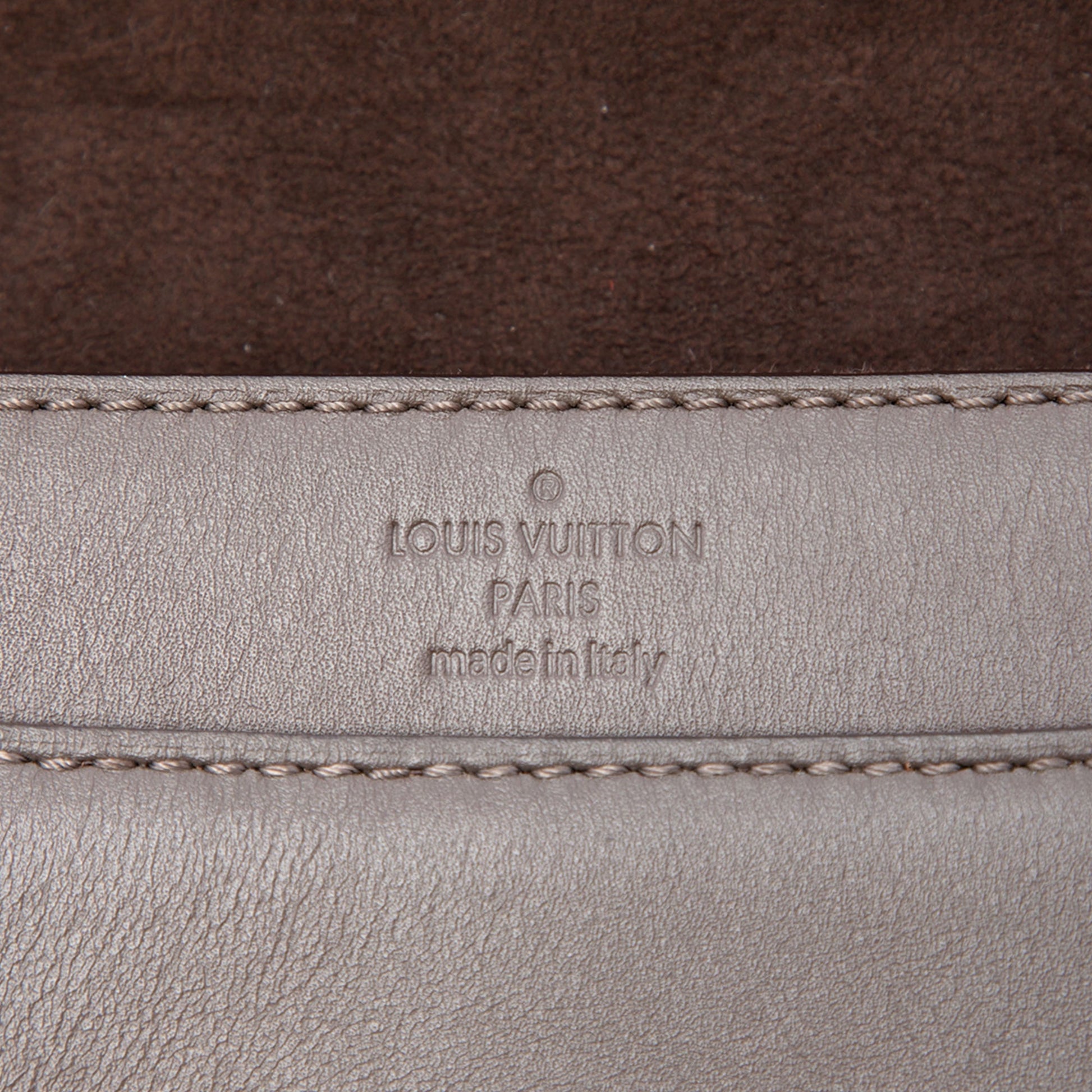 Louis Vuitton Leather Louise Chain MM